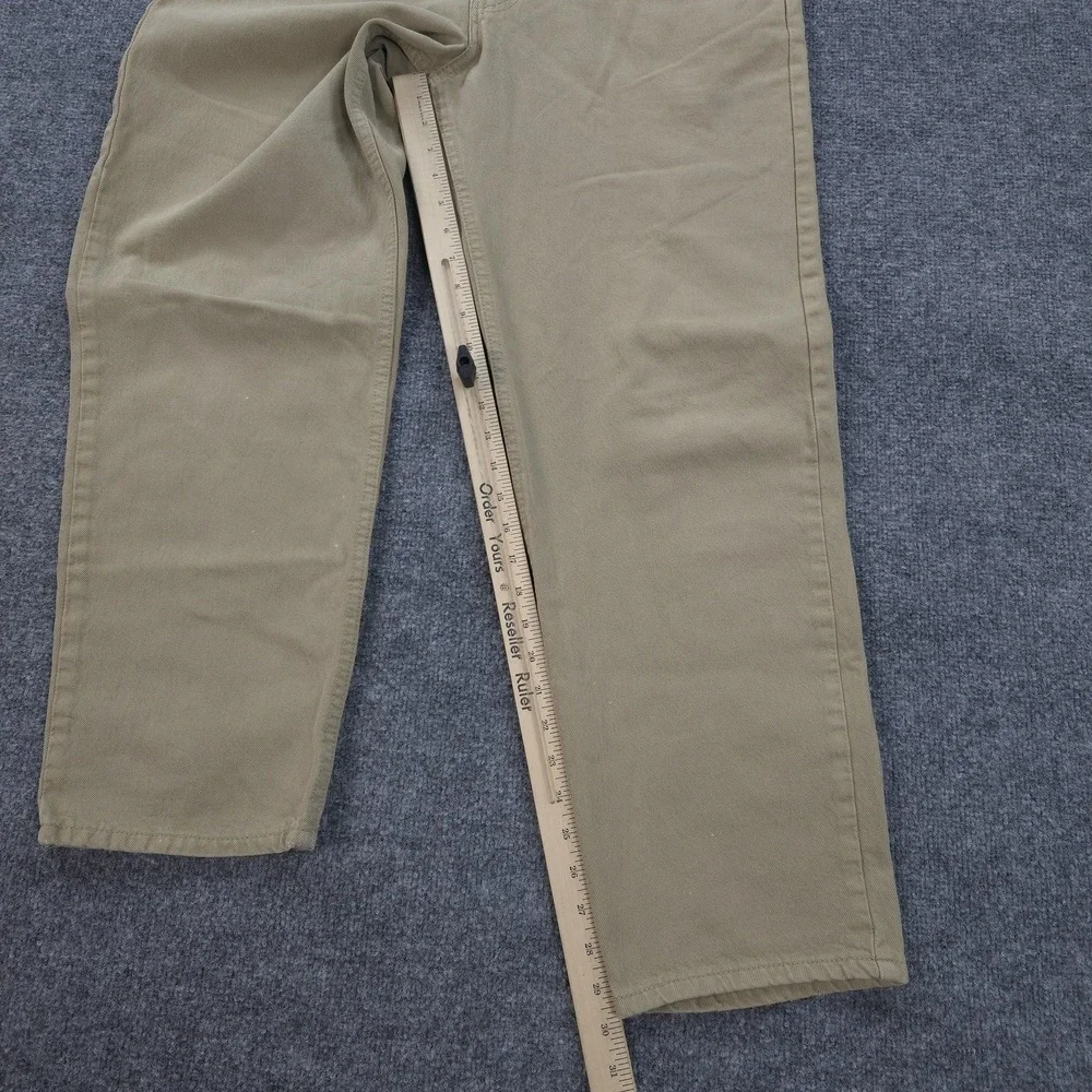 Vintage Levis Jeans Mens 36x30 Beige Denim‎ 550 Relaxed Tapered Made USA 90s